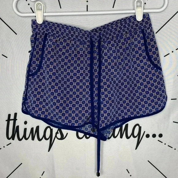 NWOT Forever 21 Boho Blue Shorts - Picture 2 of 6